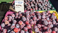 Santa Rosa plum fruit